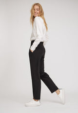 Noa Relaxed - Medium Length - Black