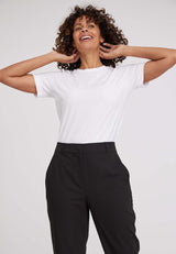 Noa Relaxed - Medium Length - Black