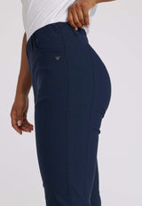 Rose Regular - Cropped - Navy