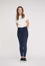 Serene 5-pocket Slim - Short Length - Dark Blue Denim