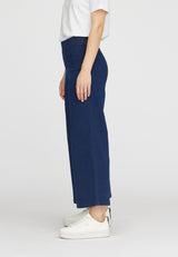 Serene Loose - Extra Short Length - Dark Blue Denim