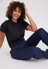 Violet Relaxed - Medium Length - Navy