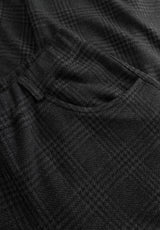 Donna Loose - Medium Length - Anthracite Check