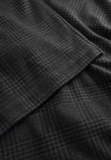 Donna Loose - Medium Length - Anthracite Check