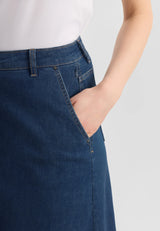 Aim skirt - 80 cm. - Blue Denim