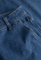 Aim skirt - 80 cm. - Blue Denim