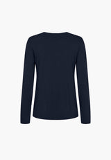 Amanda T-Shirt - Long Sleeve - Navy