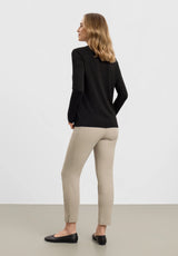 Amanda T-Shirt - Long Sleeve - Black