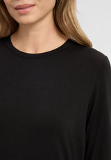 Amanda T-Shirt - Long Sleeve - Black