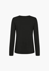 Amanda T-Shirt LS - Black