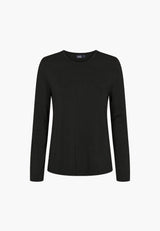 Amanda T-Shirt - Long Sleeve - Black