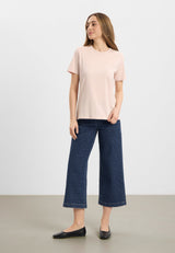 Amanda T-Shirt SS - Rose
