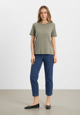 Amanda T-Shirt SS - Khaki