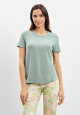 Amanda T-Shirt SS - Sage