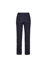 Amelia Straight - Medium Length - Dark Blue Denim