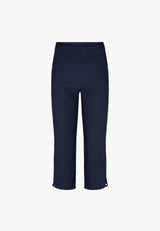 Anabelle Regular Capri Medium Length - Navy