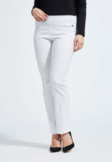 Bella Straight - Medium Length - White