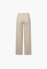 Carol Loose - Medium Length - Grey sand hemp