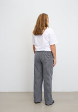 Carol Loose - Medium Length - Blue Stripe