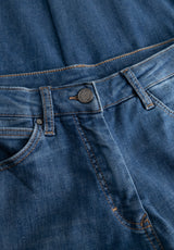 Carol Loose - Short Length - Washed Blue Denim