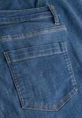 Carol Loose - Short Length - Washed Blue Denim