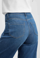 Carol Loose - Short Length - Washed Blue Denim