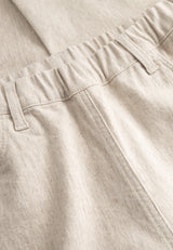 Carol Loose - Medium Length - Grey sand hemp