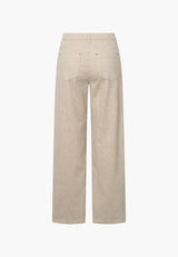Carol Loose - Medium Length - Grey sand hemp