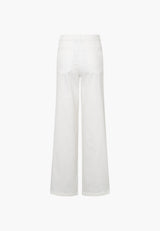 Carol Loose - Medium Length - White