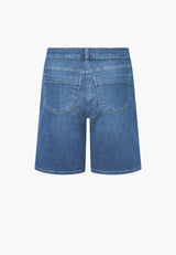 Carol Loose Shorts - Washed Blue Denim