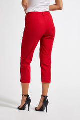 Caroline Regular Capri Long Length - Red