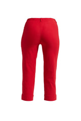 Caroline Regular Capri Long Length - Red