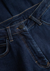 Charlotte Flare Regular - Medium Length - Dark Blue Denim