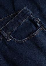 Charlotte Flare Regular - Medium Length - Dark Blue Denim