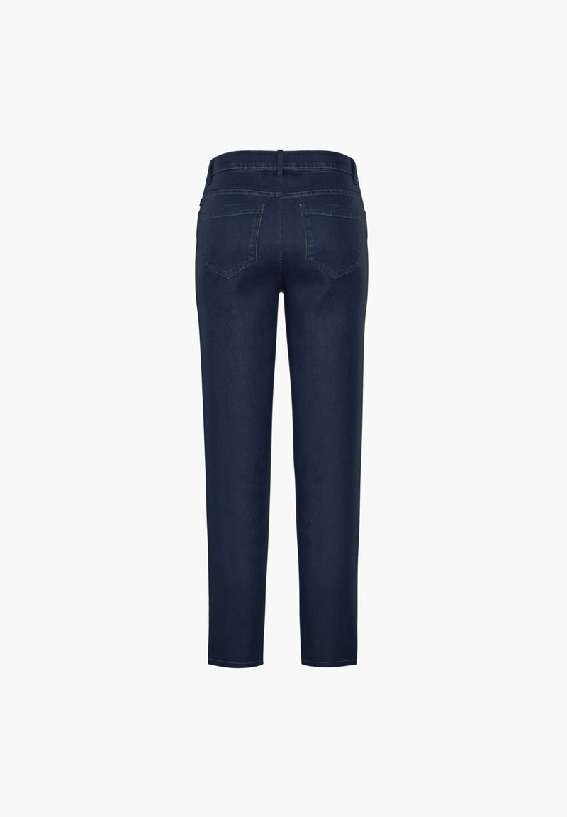 Charlotte Regular - Long Length - Dark Blue Denim