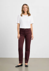 Charlotte Regular - Medium Length - Dark Plum