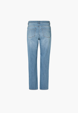 Charlotte Regular - Medium Length - Washed blue denim