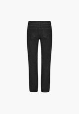 Charlotte Regular - Medium Length - Ecolabel - Washed Black Denim
