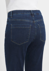 Charlotte Regular - Short Length - Dark Blue Denim