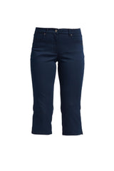 Charlotte Regular Capri Housut - Navy