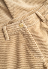Charm Loose Sametti - Medium Length - Cafe Latte