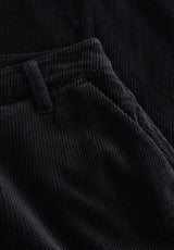 Charm Loose Sametti - Medium Length - Black