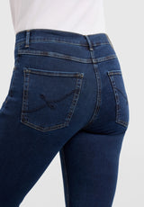Christie Regular - Medium Length - Dark Blue Denim