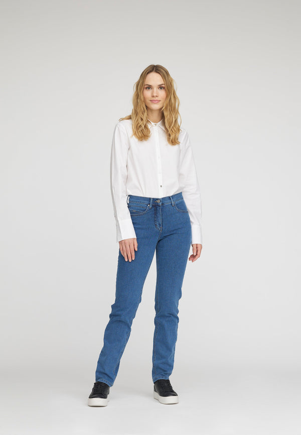 Christie Regular - Medium Length - Blue Denim