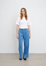 Debbie Loose - Medium Length - Washed Blue Denim
