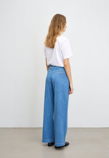 Debbie Loose - Medium Length - Washed Blue Denim
