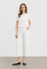 Donna Loose - Cropped - White