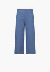 Donna Loose - Cropped - Blue