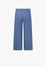 Donna Loose - Cropped - Blue
