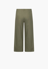 Donna Loose - Cropped - Khaki